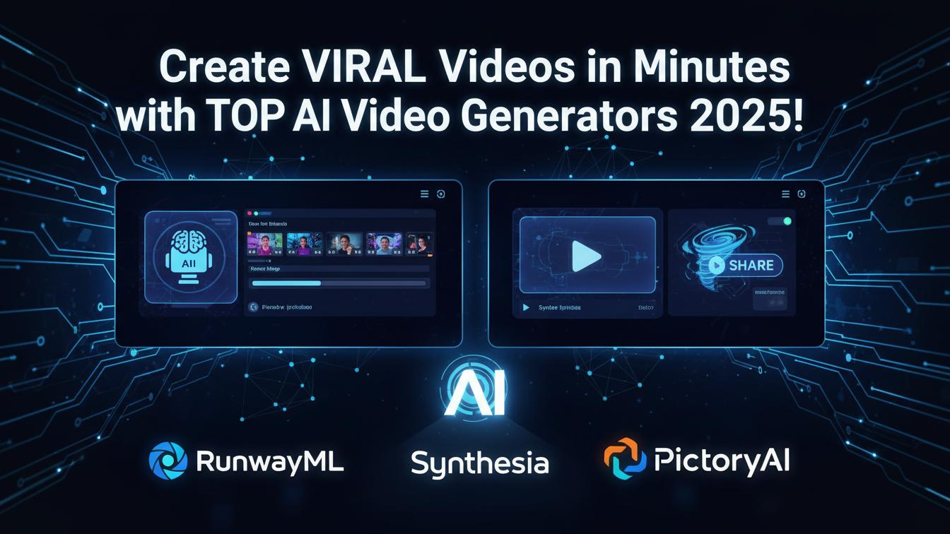 Create VIRAL Videos in Minutes with TOP AI Video Generators 2025!